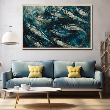 Sardines Painting